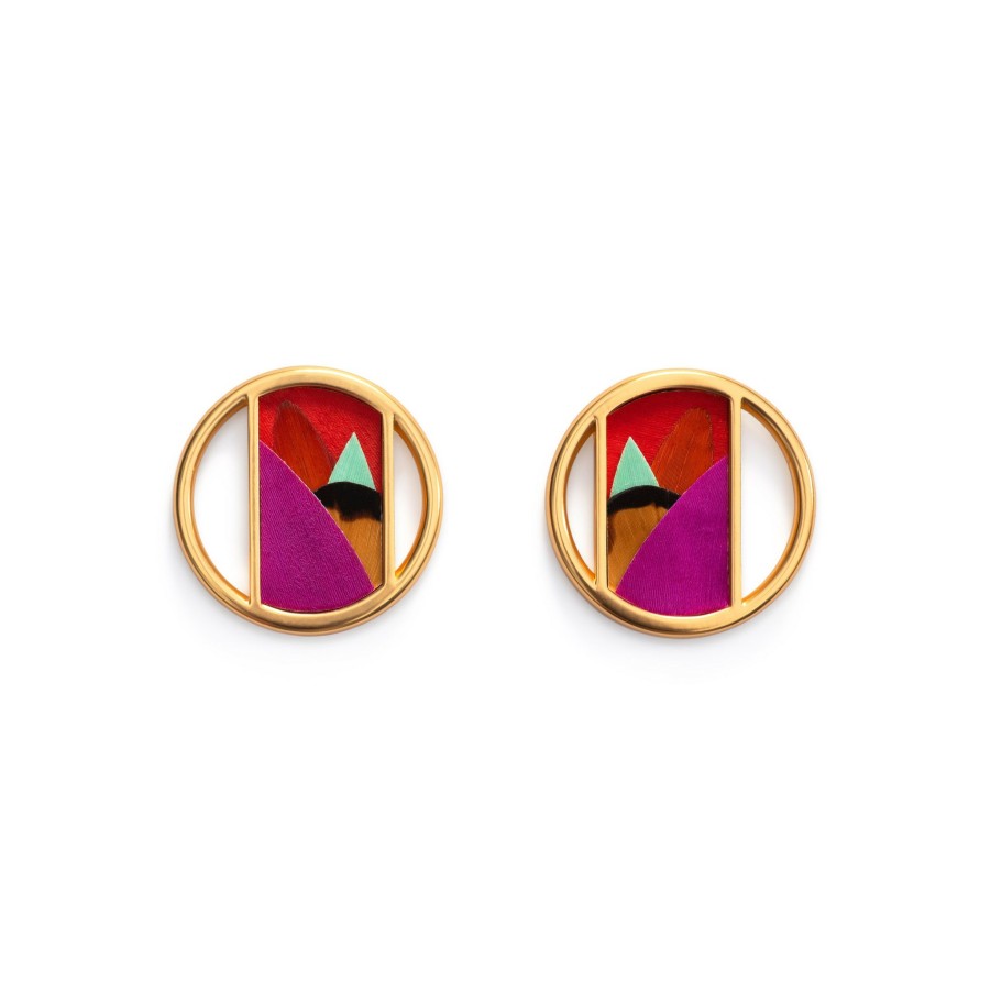 * Earrings | Tolumnia Circle Earring By Brackish