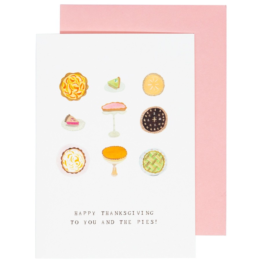 * Stationery & Cards | Love From The Pies Thanksgiving Card By Mr. Boddington'S Studio