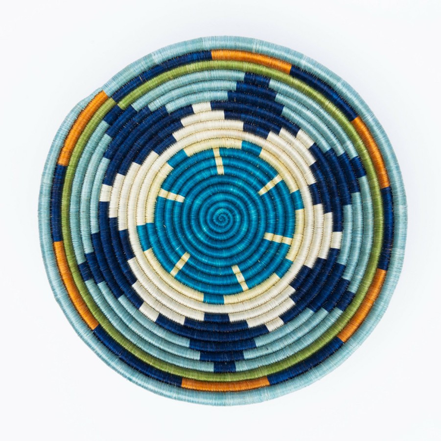 * Decor | Blue Snowflake Bowl By Amsha