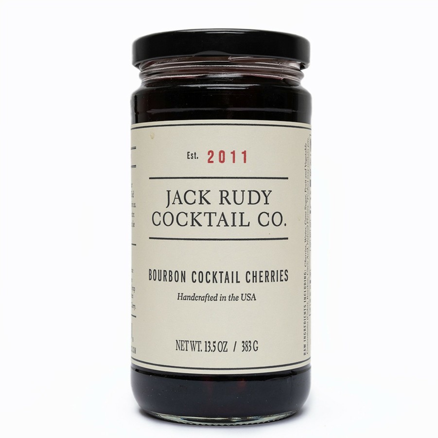 * Bar | Bourbon Cocktail Cherries (13.5 Oz.) By Jack Rudy Cocktail Co.