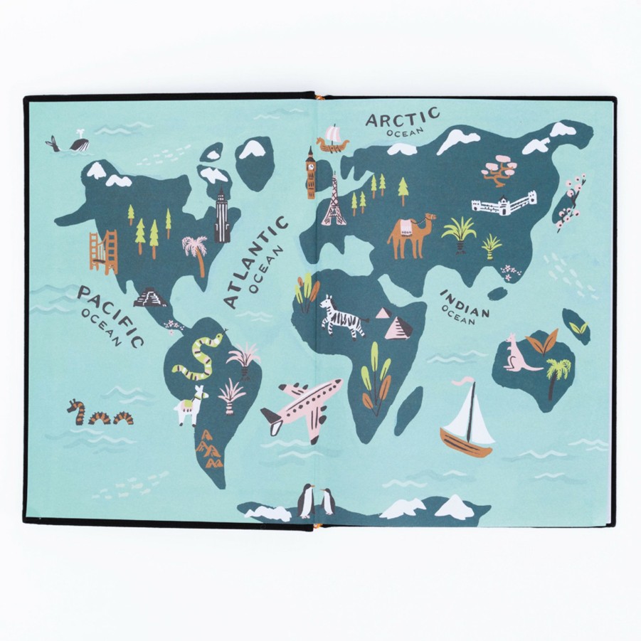 * Stationery & Cards | Globetrotter Address Book By Idlewild