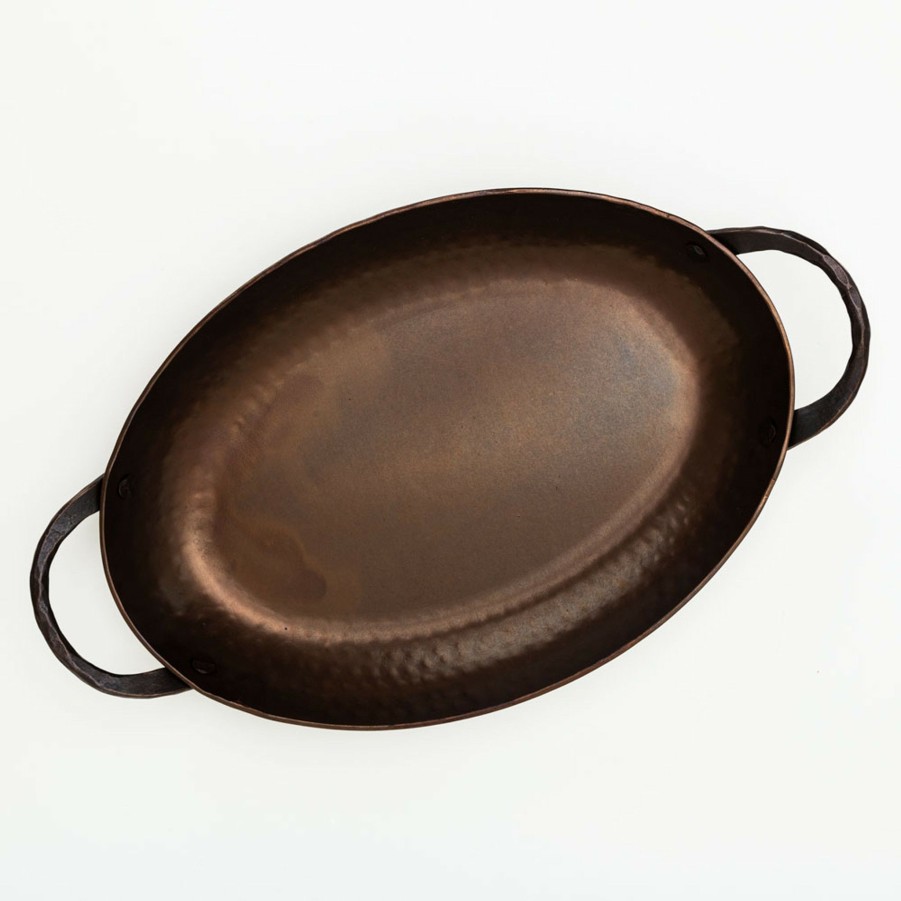 * Kitchen Accessories | Carbon Steel Oval Roaster By Smithey Ironware Co.