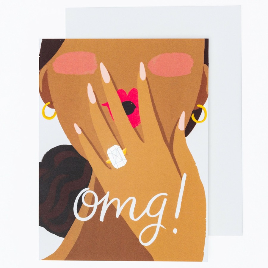 * Stationery & Cards | Engagement Ring Card By Idlewild Co.