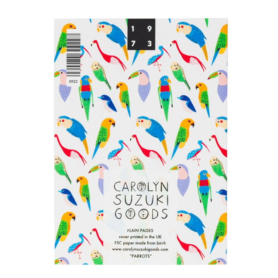 * Stationery & Cards | Parrot Notebook By Carolyn Suzuki Goods