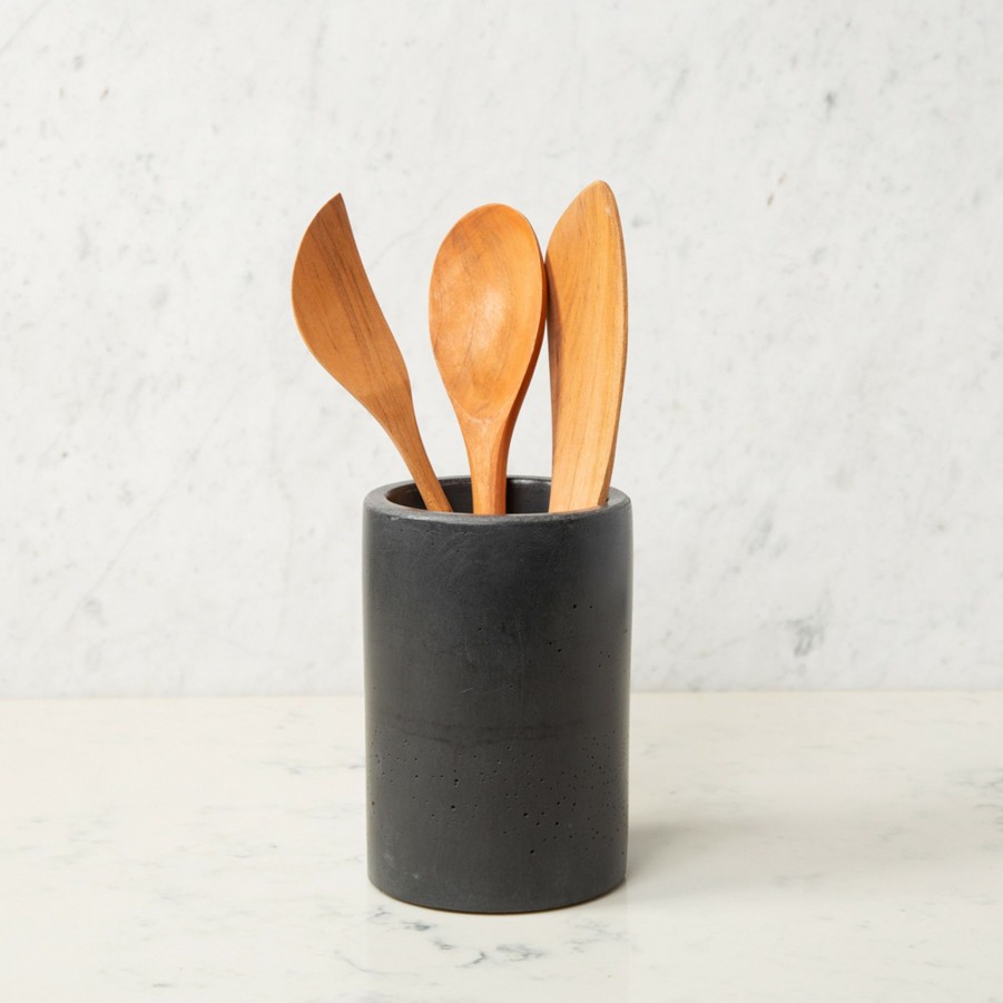 * Kitchen Accessories | Classic Deep-Dish Spoon By Fort Remington Wood Spoons