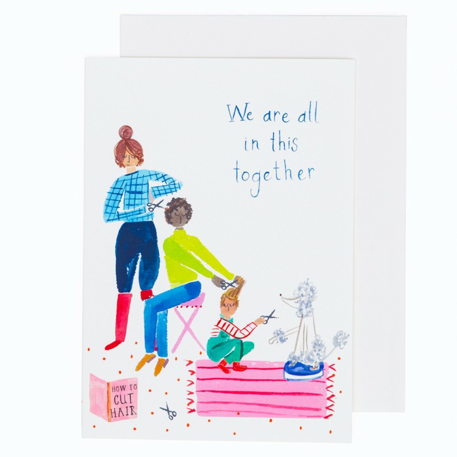 * Stationery & Cards | Family Haircuts Card By Mr. Boddington'S Studio