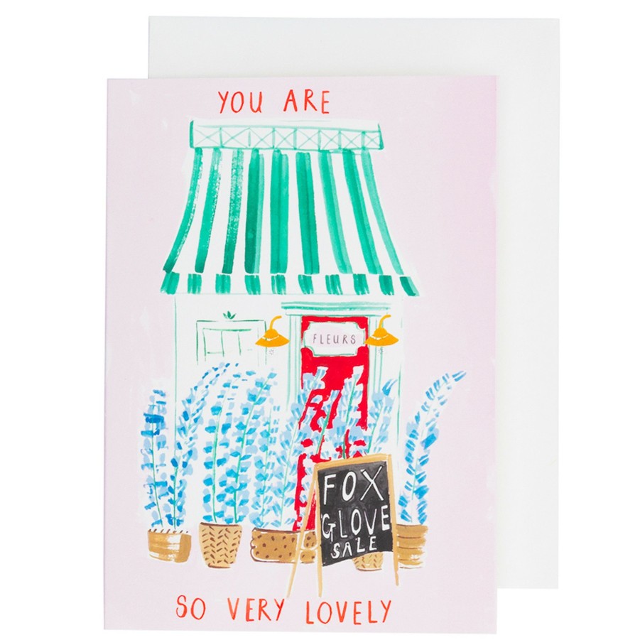 * Stationery & Cards | Fleur Shop Thank You Card By Mr Boddington'S Studio