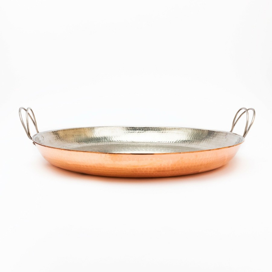 * Kitchen Accessories | Alicante 18 Paella Pan By Sertodo Copper