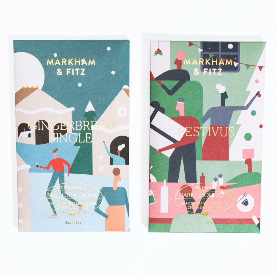 * Pantry | Holiday Chocolate Bars By Markham & Fitz