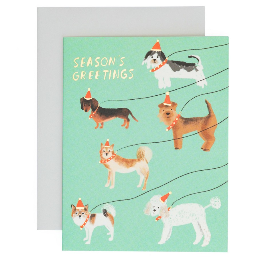 * Stationery & Cards | Out For A Winter Walk Card By Carolyn Suzuki