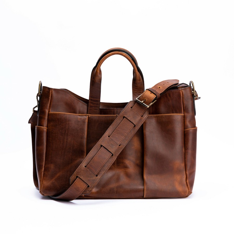 * Men'S Accessories | Leather Utility Bag By Tom Beckbe