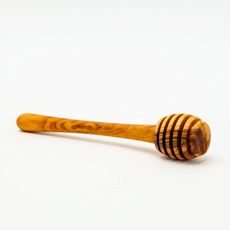 * Kitchen Accessories | Olive Wood Honey Dip By Be Home