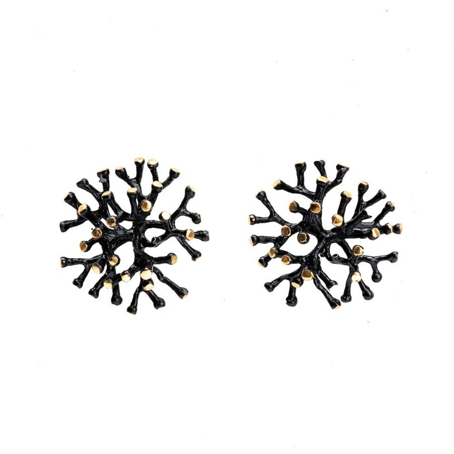 * Earrings | Stamen Earring In Black By Julie Cohn Design