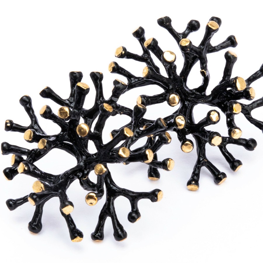 * Earrings | Stamen Earring In Black By Julie Cohn Design