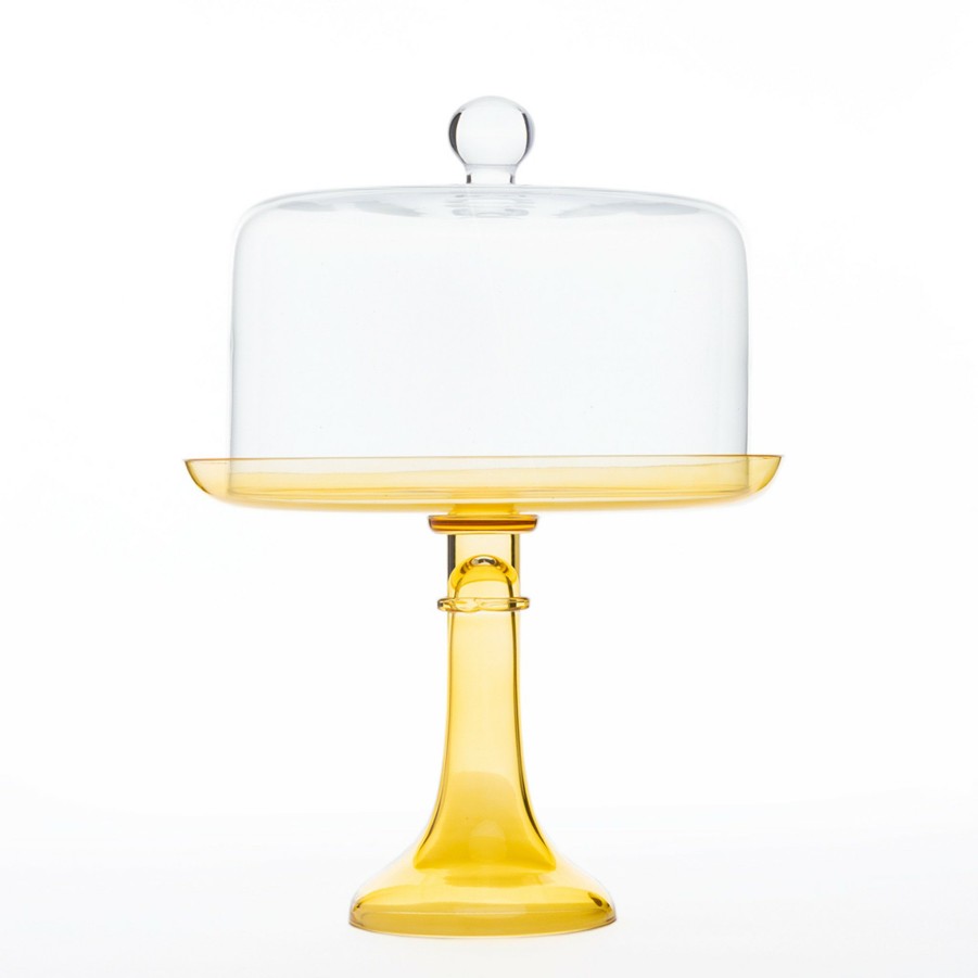 * Tabletop | Cake Dome By Estelle Colored Glass