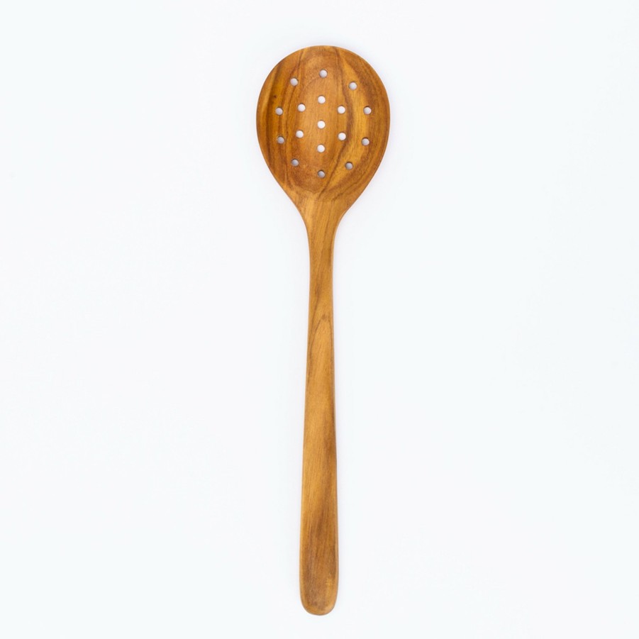 * Kitchen Accessories | Teak Strainer Spoon By Be Home