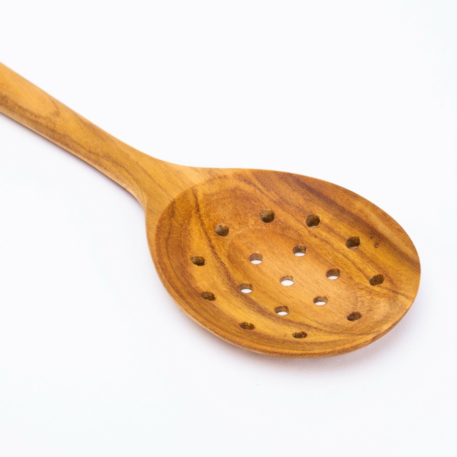 * Kitchen Accessories | Teak Strainer Spoon By Be Home