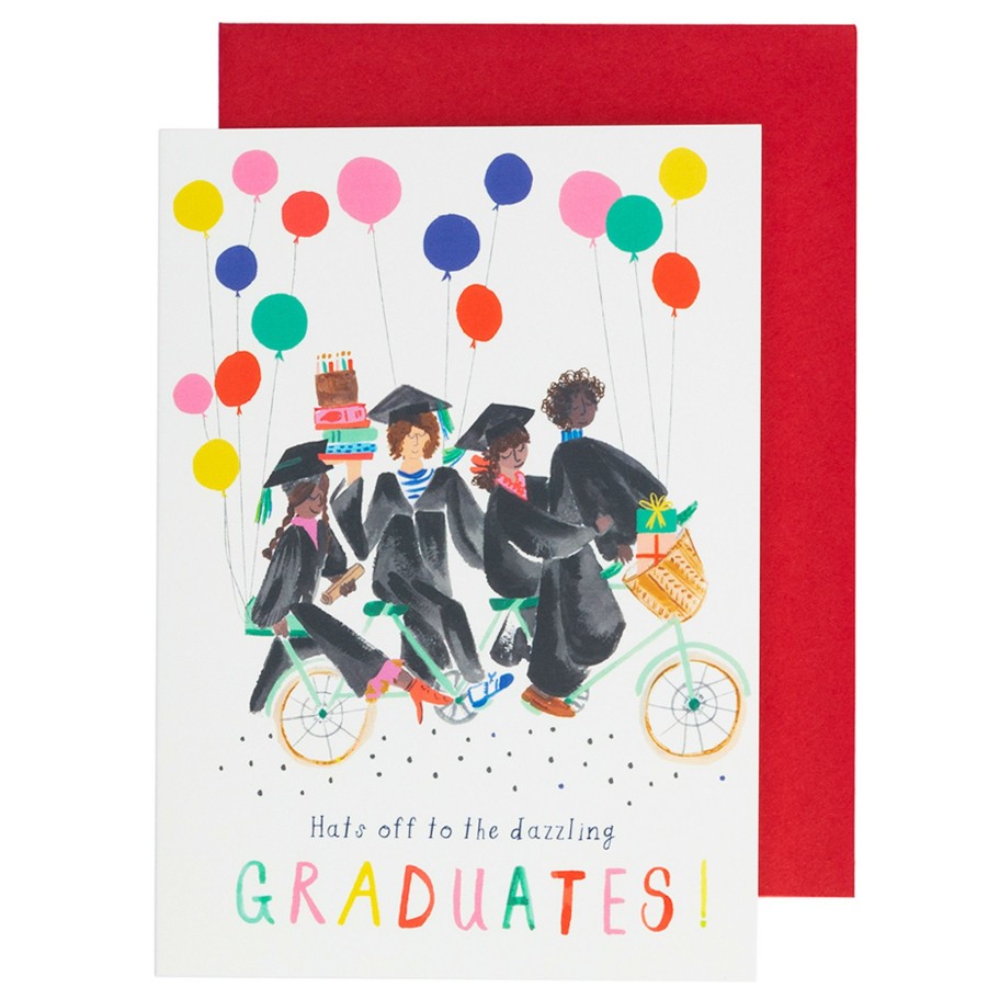 * Stationery & Cards | Graduation Bikes Card By Mr. Boddington'S Studio