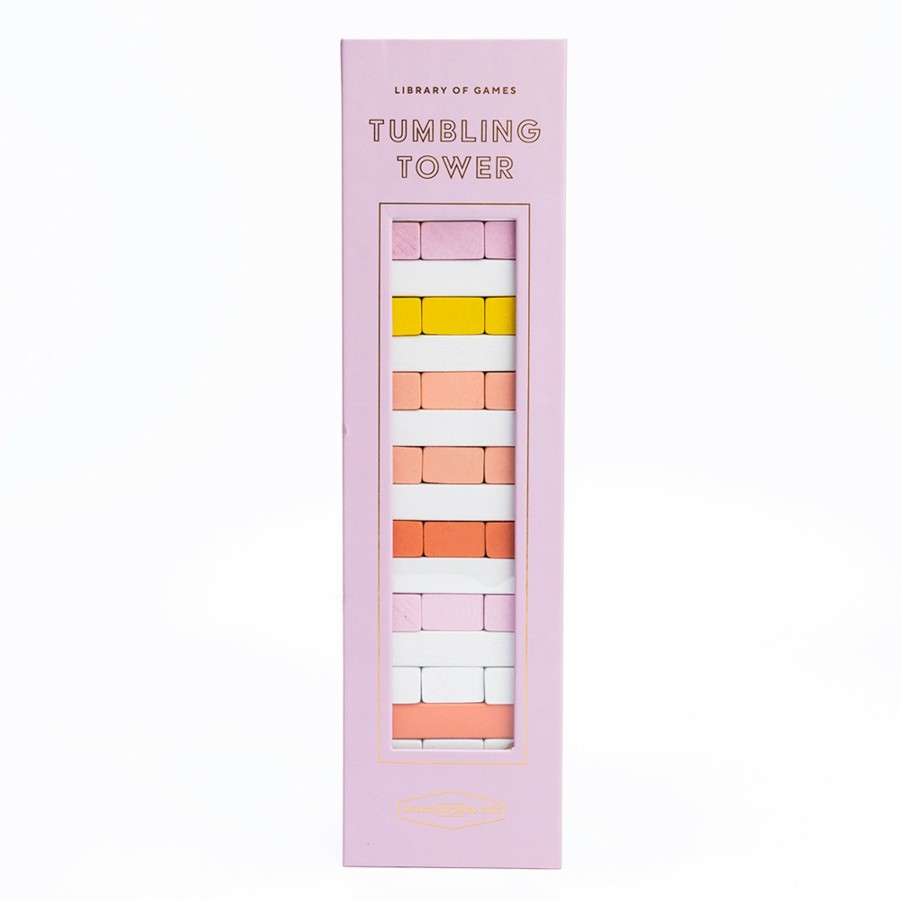 * For Kids | Color Pop Tumbling Tower Game By Designworks Ink.