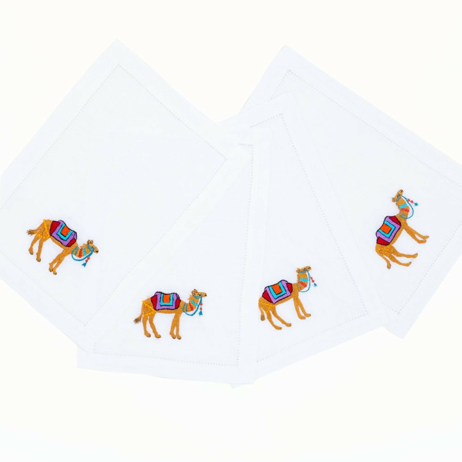 * Tabletop | Camel Napkin (Set Of 4) By Lettermade