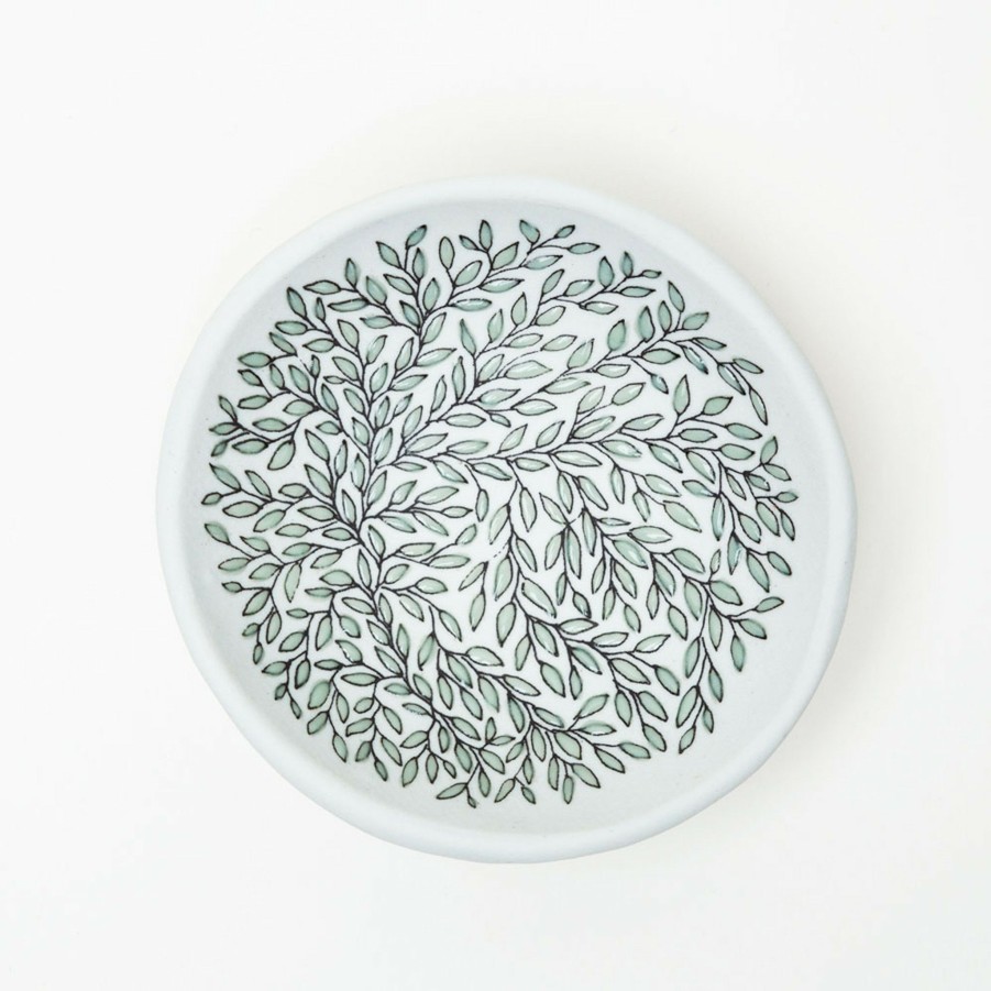 * Tabletop | Vine Print Dish By Skt Ceramics