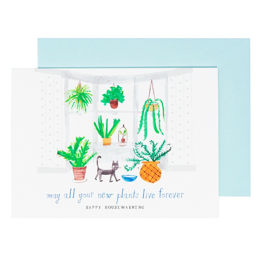 * Stationery & Cards | Another Fern Housewarming Card By Mr. Boddington'S Studio