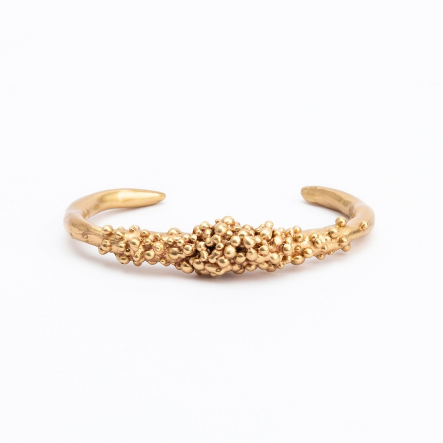 * Bracelets & Necklaces | Caviar Bronze Cuff By Julie Cohn Design