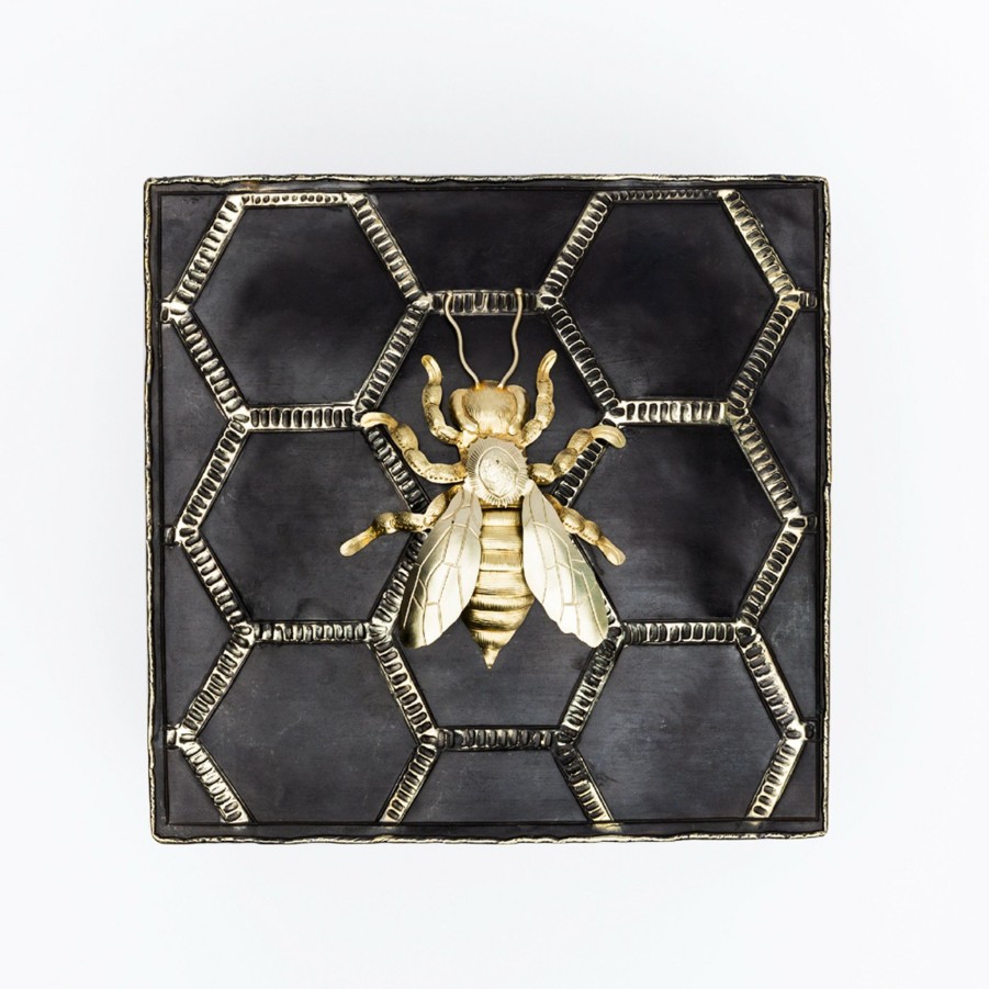 * Decor | Alpaca Bee Keepsake Box By Gogo Jewelry