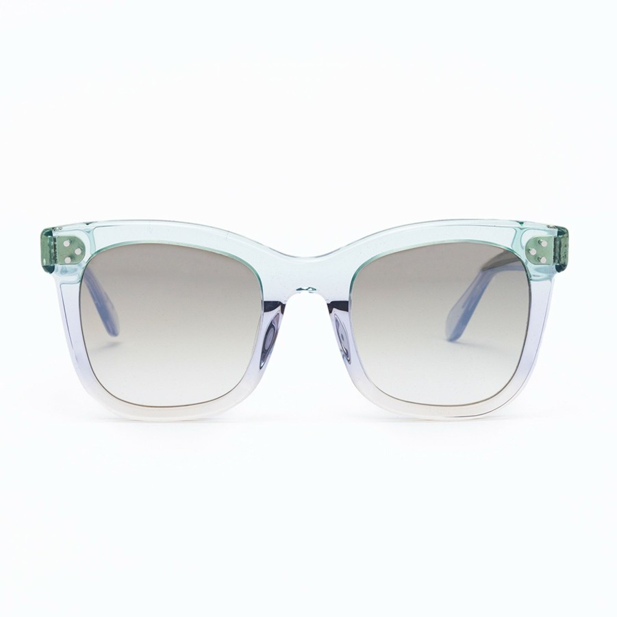 * Women'S Accessories | Adele Mirrored Sunglasses In Lagoon By Krewe